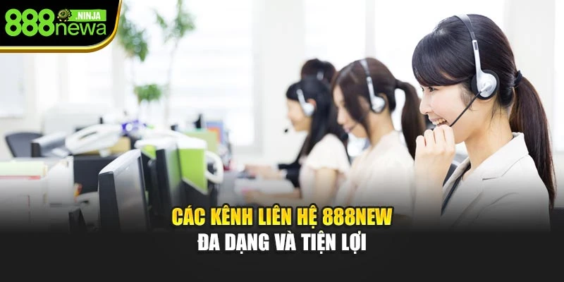 Các kênh liên hệ 888NEW đa dạng và tiện lợi