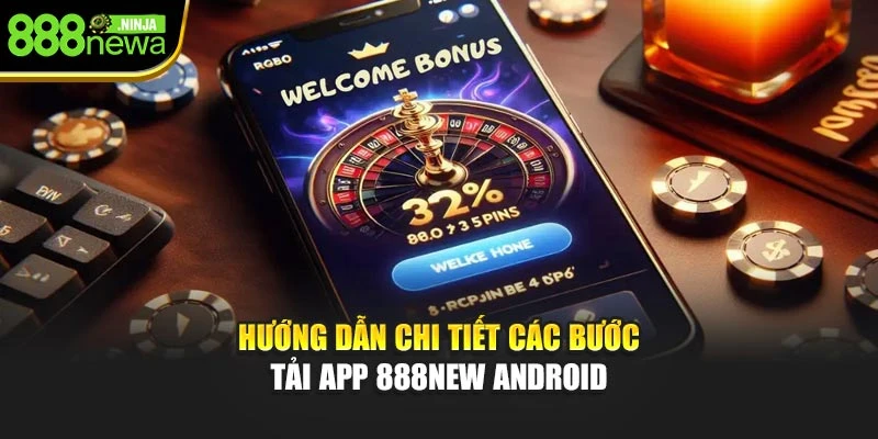 Hướng dẫn chi tiết các bước tải app 888NEW Android